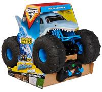 Monster Jam - Coche Teledirigido Megalodón - Coche RC Megalodon Storm a Escala 1:15-2.4GHZ hasta 76m - 6056227 - Juguetes Niños 4 Años + Regalo Niño 4 Años +