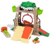 Monster Jam - Escenario Dragon + Mini JAMS Dragon Metal Escala 1:87 - Pista TRANSFORMABLE - 6069758 - Monster Truck - Coches para Niños - Juegos Infantiles - Juguetes Niños 3 años +