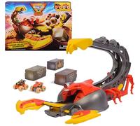 Monster Jam-Escenario EL Toro Loco Venom Velocity Scorpion+ Mini JAMS Toro Loco Y MAX-D Monster DE Metal Escala 1:87-6069752-Monster Truck-Coches para Niños -Juegos Infantiles- Juguetes Niños 3 años+