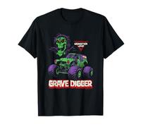 Monster Jam Grave Digger Camión Monstruo Camiseta
