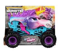 Monster Jam, Juguete oficial Sparkle Smash Monster Truck fundido a presión a escala 1:24 para niños y niñas a partir de 3 años