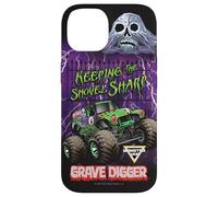 Monster Jam Keeping The Shovel Sharp Grave Digger Truck Carcasa para iPhone 14