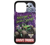 Monster Jam Keeping The Shovel Sharp Grave Digger Truck Carcasa para iPhone 16 Pro