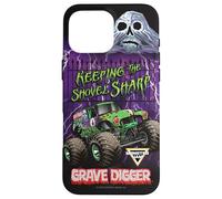 Monster Jam Keeping The Shovel Sharp Grave Digger Truck Carcasa para iPhone 16 Pro MAX
