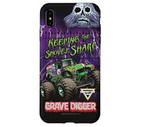 Monster Jam Keeping The Shovel Sharp Grave Digger Truck Carcasa para iPhone XS MAX