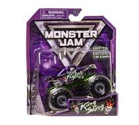 Monster Jam King Sling Dennis Anderson's Purple Limited Edition Camión fundido a escala 1/64 - 1 de 5,000 - Coleccionable exclusivo