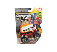 Monster Jam Marvel Comics Monster Van - Camión fundido a escala 1:64, vehículo oficial Spin Master, juguete para niños a partir de 3 años