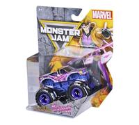 Monster Jam Marvel Gambit Diecast Monster Truck - Coche de juguete coleccionable a escala 1:64, serie 06 Spin Master