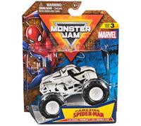 Monster Jam, Marvel Official Spider Man Monster Truck, vehículo fundido a presión, escala 1:64, juguetes para niños a partir de 3 años