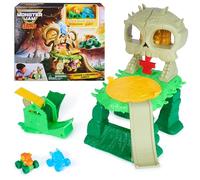 Monster Jam Mini Jams, Crash & Crumble Skull Escape Playset, 2 Exclusive Die-Cast El Toro Loco and Dragon Monster Trucks, Kids Toys for Boy and Girls Ages 3 and up