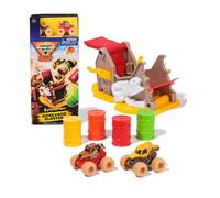 Monster Jam Mini Jams Earthshaker Boneyard Blaster Blayset con 2 Minis Monster Truck Kids Jugues para edades de 3 aos en adelante