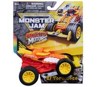Monster Jam Monster Motors El Toro Loco, 1:64 Rev Up Monster Truck, Kids Toys for Boy and Girls Ages 3 and up