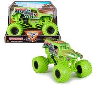MONSTER JAM - MONSTER TRUCK GRAVE DIGGER OFICIAL - Coches de Juguetes de Metal Escala 1:24 - 6069137 - Coches para Niños - Juguetes Niños 3 Años +