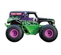 Monster Jam Vehículo de Control Remoto SmashNBashGraveDiggerRC, Multicolor (Spin Master 0681147058415)