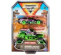 Monster Jam Official 1:64 Scala Diecast Serie 5 Monster Truck e Auto da corsa: Digger Grave