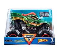 Monster Jam, Official Dragon Monster Truck, Die-Cast Vehicle, 1:24 Scale