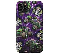 Monster Jam Repeating Grave Digger Truck & Logo Motorsports Carcasa para iPhone 11 Pro MAX