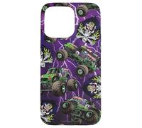 Monster Jam Repeating Grave Digger Truck & Logo Motorsports Carcasa para iPhone 15 Pro MAX