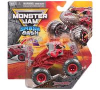 Monster Jam Smash & Bash ThunderROARus, 1:64 - Monster Truck reparable, juguetes para niños y niñas a partir de 3 años