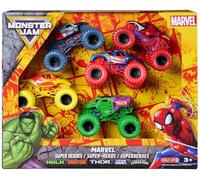 Monster Jam Toy Vehicle Truck 1To64 Marvel 5PK M03 TRGX