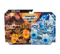 Monster JAM Truck Walmart Exclusive FIRE & ICE MAX-D & Dragon