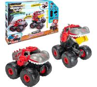Monster Jam™ Turbo Shift ThunderROARus™ | Vehículo transformable de 25 cm para armar con 24 piezas y destornillador.