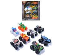 Monster Jam - Vehículo 1:72, paquete de 8 Sunny