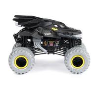 Monster Jam - Coche Monster Truck Batman Escala 1:24 METÁLICO - 6067612 - Coches para Niños - Juegos Infantiles - Juguetes Niños 3 años +