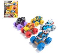 Monster Jam Vehículo de Juguete Mini Jams 5PK Marvel