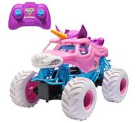 Monster Jam, Vehículo oficial de control remoto Sparkle Smash para interiores y exteriores, escala 1:15, 2.4 GHz, juguetes para niños y niñas a partir de 4 años
