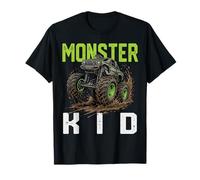 Monster Kid Truck Family Matching Mud Racing Camiseta