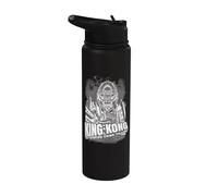 Monster - King Kong: una leyenda cobra vida, gris Stainless Steel Insulated Water Bottle