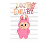 Monster Labubu 2026 Diary | Ruled A5 | Planner | To Do List | Notebook |: 1 week over 2 pages | Cuter Monsters Junk Journal | 6 x 9 | Desk Writing book | Family Planning Book