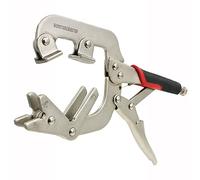 Monster & Master Welding Pipe Plier Clamp, Fast Release, C-Clamp Locking with Large V-Pads, 10 Inch, 1pcs, ATHUS-MM-WLP-S9
