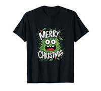 Monster Merry Christmas - Divertido diseño navideño Camiseta