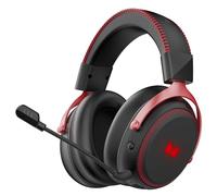 Monster Mission 350 - Auriculares para juegos para PC, PS4, PS5, auriculares para juegos con sonido envolvente virtual 7.1, luces RGB, cojín de espuma viscoelástica, auriculares sobre la oreja para