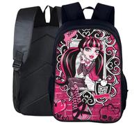 Monster Mochilas infantiles,Mochila Escolar Monster, Escolar de Dibujos Animados en 3D Mochila Cartoon, Dibujos animados para niños