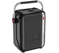 Monster MS-TM1 Traveler Mini Altavoz Bluetooth Inalámbrico, 80 W, con Micrófono Inalámbrico, Modo Karaoke, 12 Horas de Autonomía, 3 Modos EQ