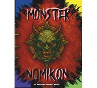 Monster-Nomikon : 25 Monsters from 25 Countries to Color: “An Adult Coloring Book of Monsters, Myths, and Legends”