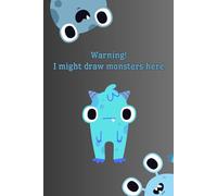 Monster Notebook: Funny Notebook For Work, School, Office