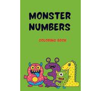 Monster Numbers Coloring Book