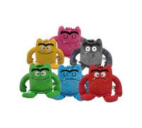 Monster Plush Toys, My Emotional Little Monster Cartoon Doll, Blue/red Monster Plush Toy, Color Plush Doll Set-1set 6pcs
