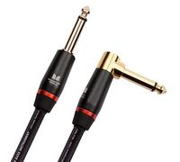Monster Prolink - Cable de graves: ángulo recto a recto, 6,4 m, ángulo a rectos enchufes de 1/4