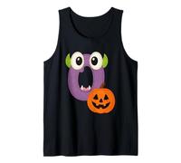 Monster Pumpkin, Divertido Libro de Halloween Camiseta sin Mangas