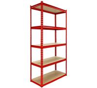 Monster Racking Estanteria de Garaje Estanteria Pesada Almacenaje Z Racks Estanterias Bahias 5 niveles 90cm