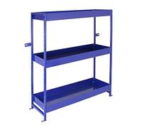 Monster Racking - Estantería Lightning para Furgoneta de Trabajo Universal Profesional Taller Garaje Estanteria Metálica Azul Van Racking Sistema de Almacenamiento de Herramientas para Furgoneta