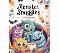 Monster Snuggles - 1: coloring book