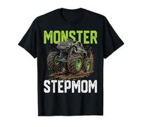 Monster Stepmom Truck Family Matching Mud Racing Camiseta