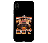 Monster Truck 4 Wheeler Monster Truck Boy El cumpleañero Carcasa para iPhone XS MAX