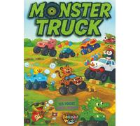 Monster Truck 5-8 ans: Grand Livre de 108 Pages pour les Enfants passionnés de Coloriage